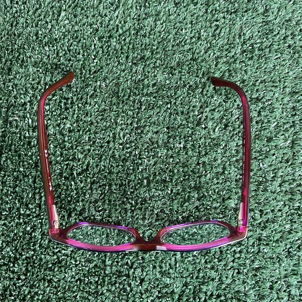 Ray-Ban RB1555 3666 Eyeglasses Purple Pink Full Rim 48-16-130 Frames Only w Case